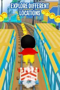 Shin Subway Adventure: Endless Run Race Game Screen Shot 3