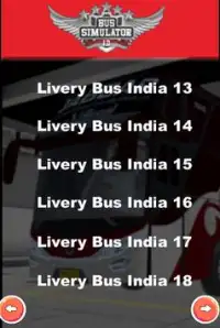 Livery Bussid India Screen Shot 3