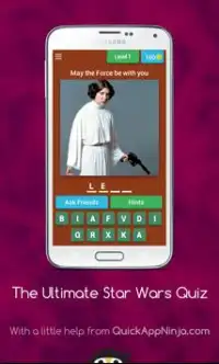 The Ultimate Star Wars Quiz Screen Shot 0