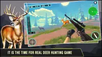 Offline Deer Hunting Games 2020: لعبه حرب Screen Shot 4
