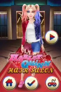 Harley Quinn Hair Salon Screen Shot 0