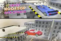 Verrückte Roof Top Car Stunts Screen Shot 2