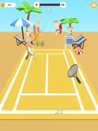 Tennis Bouncing Master 3D Screen Shot 13