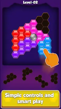 Hexa Blocks Puzzle Screen Shot 3