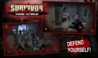 Survivor: Zombie Outbreak Screen Shot 1