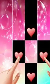 Heart Piano Tiles Screen Shot 2