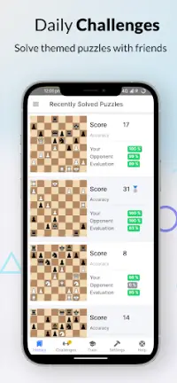 Échecs Visualisez et Calculer Screen Shot 3