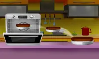jogo cozinha de receita de bolo chocolate caseiro Screen Shot 3