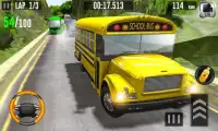 Bus Racing 3D - School Bus Driving Simulator 2019 Screen Shot 0