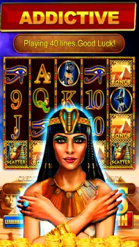 Slot Machine: Cleopatra Slots Screen Shot 1