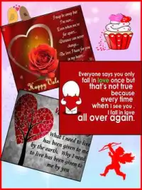 Valentine Love Card Maker Screen Shot 1