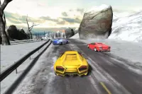 कार रेसिंग शीतकालीन Screen Shot 1