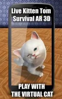 Live Kitten Tom Survival AR 3D Screen Shot 0