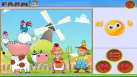 Ali Daddy's Farm Kids - Puzzle App Game For Kids Screen Shot 2