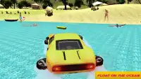 Street Prado: Amazing Water Floating Jeep Screen Shot 4