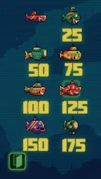 Pixel Submarine : TapTap Flappy Game Screen Shot 2