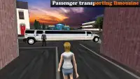 लिमो टैक्सी गाड़ी ड्राइव सिम्युलेटर 🚗 Screen Shot 4