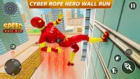 Cyber Rope Hero in Spider Game Screen Shot 3