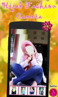 Hijab Fashion Camera Screen Shot 2