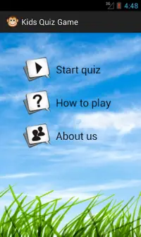 Kids Quiz Game Screen Shot 0