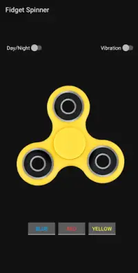 Fidget Spinner With Vibrations Screen Shot 0