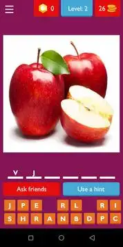 Fruits Quiz Screen Shot 1