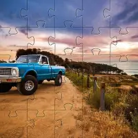 Puzzle Jigsaw Game Gratis Mobil Chevrolet Retro 🧩 Screen Shot 7