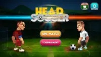 Big Head Soccer Ball - Kick Ball Games Screen Shot 0