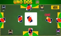 Uno Dos cards game - with players Screen Shot 3