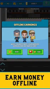 Delivery Courier Tycoon: Idle Business Manager 2D Screen Shot 4