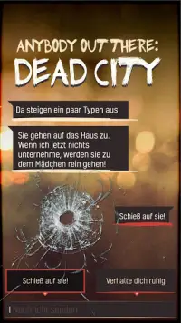 DEAD CITY - Entscheidungsspiele Interaktive Story Screen Shot 0