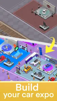 Idle Car Expo Master - Tycoon Screen Shot 1