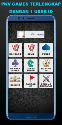 Pkv Games Online BandarQQ Domino QQ Apk Resmi 2021 Screen Shot 0