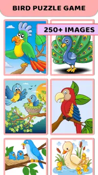 Birds Puzzle Game:- Jigsaw Puzzle & Shape Game Screen Shot 1