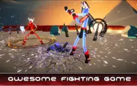 Stickman Batalla De Fatal Lucha Ninja Espada Screen Shot 1