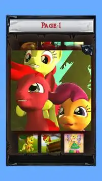 Unicorn Pony Memory Game Screen Shot 0