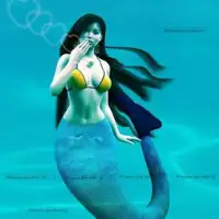 Fantasía Mermaid Rompecabezas Screen Shot 1