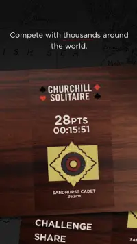 Churchill Solitaire Card Game Screen Shot 3