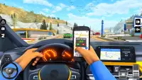 Crazy Car Driving: Taxi Games Screen Shot 2