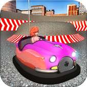 Bumper course simulation race: driving games