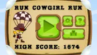 Run Cowgirl Run - 2D Platformer Game Jump and Run Screen Shot 5