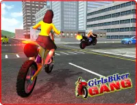 Girls Biker Gang 3D Screen Shot 9