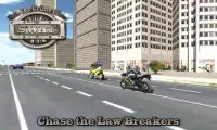 SWAT Moto Cop Crime Chase 3D Screen Shot 2
