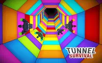 MULTI-COLORFUL TUNNEL: SURVIVAL OF THE FITTEST: Screen Shot 2