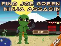 Find Joe Green, Ninja Assasin Screen Shot 4
