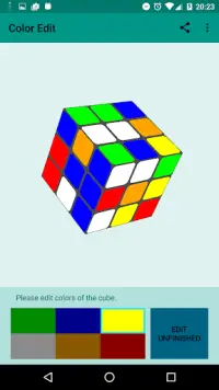 Easy Cube Solver Screen Shot 2