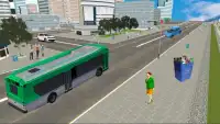 Offroad Snow Bus Drive 3D Screen Shot 2