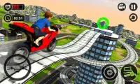 Дети Мотоцикл Stunt Rider 3D Screen Shot 2