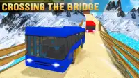 バス シミュレータ 未舗装道路 3D 挑戦 ドライブ Screen Shot 4