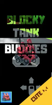 Blocky Tank Buddies Screen Shot 0